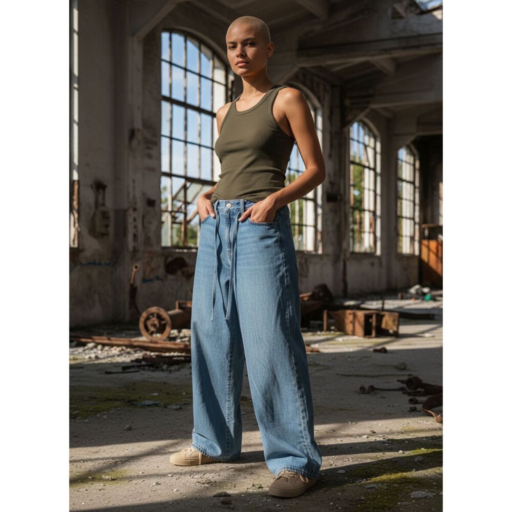 Levi Wide Straight Leg Jeans